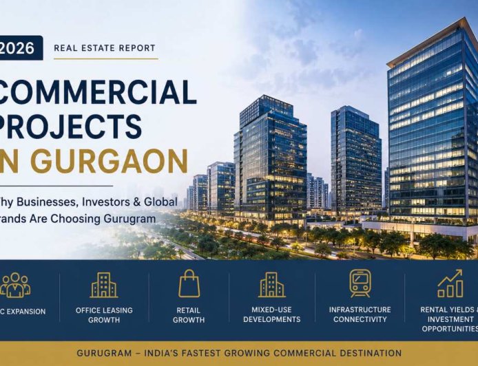Gurgaon Commercial Real Estate Report 2026: Why Commercial Projects in Gurgaon Are Attracting GCCs, Global Investors, Retail Brands, and Corporate Occupiers