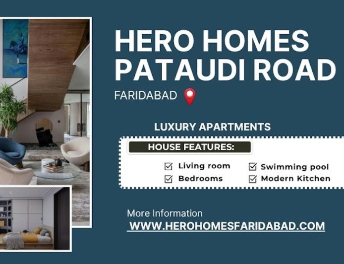 Hero Homes Faridabad – Luxury Living Begins on Pataudi Road