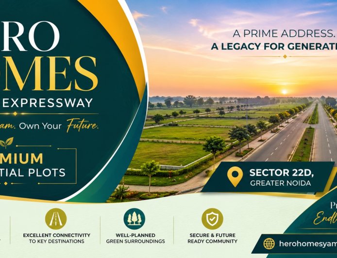 Hero Homes Plots Yamuna Expressway – Invest in a Lifestyle Shaped by Growth and Opportunity