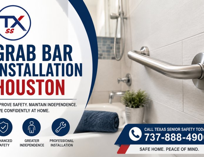 Grab Bar Installation Houston: Improve Bathroom Safety with Texas Senior Safety