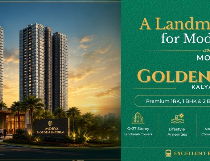 Morya Golden Imperial Kalyan West – Premium 1 RK, 1 & 2 BHK Flats for Sale in Kalyan West