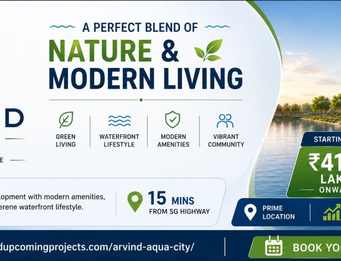 Arvind Aqua City Ahmedabad: A New Standard of Township Living in Gujarat
