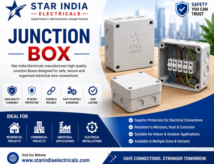 Why High-Quality Junction Boxes Are Essential for Safe Electrical Installations