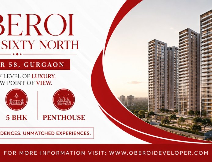 Experience Elevated Living at Oberoi Three Sixty North Sector 58 Gurgaon