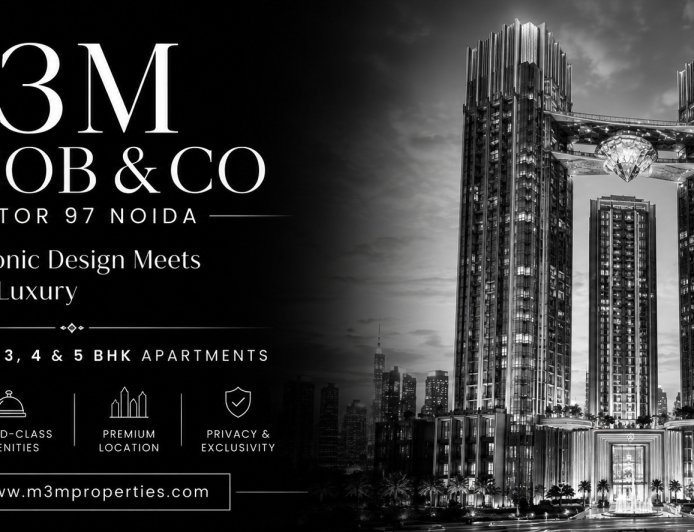 M3M Jacob & Co Sector 97 Noida – Experience Iconic Living with World-Class Design
