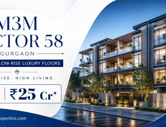 M3M Sector 58 Gurgaon – Elevate Your Lifestyle with Every Day Feels Extraordinary