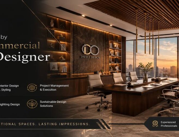 Key Services Offered by the Best Commercial Interior Designer in Noida
