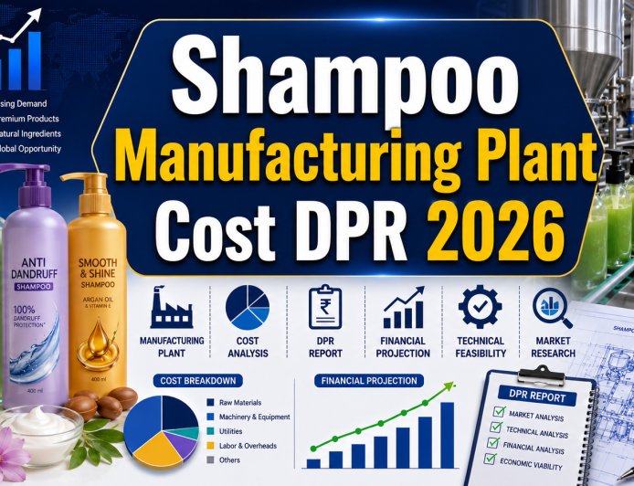 Shampoo Manufacturing Unit DPR 2026: Cost Optimization, ROI Analysis and Production Planning