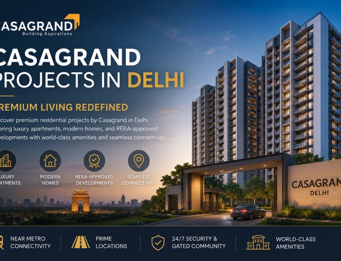 Elevate Your Lifestyle with Casagrand’s Finest Homes in Delhi