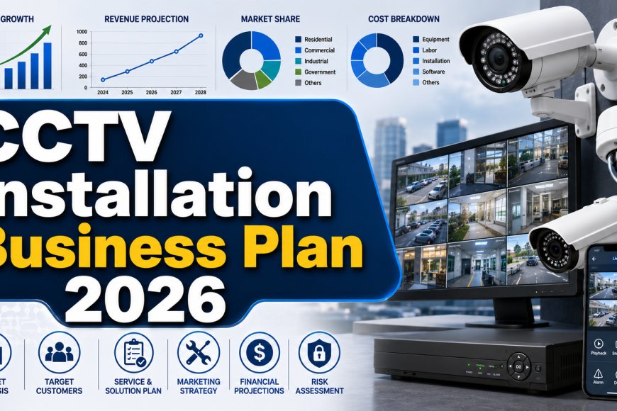 CCTV Installation Business Plan 2026: Step-By-Step Guide for Entrepreneurs