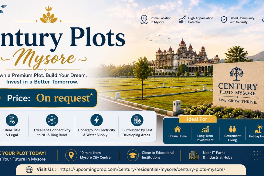 Century Plots Mysore A Landmark Opportunity for Modern Living