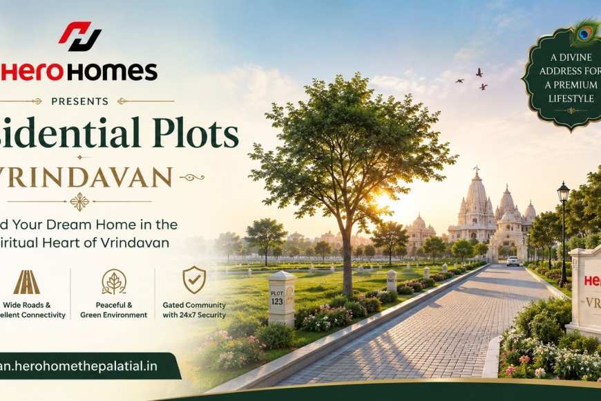 Hero Homes Plots Vrindavan | Upcoming Plotted Development
