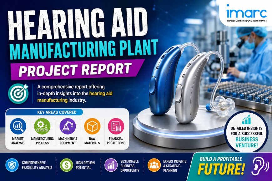 How to Setup a Hearing Aid Manufacturing Plant 2026: Machinery Requirements and Cost Analysis