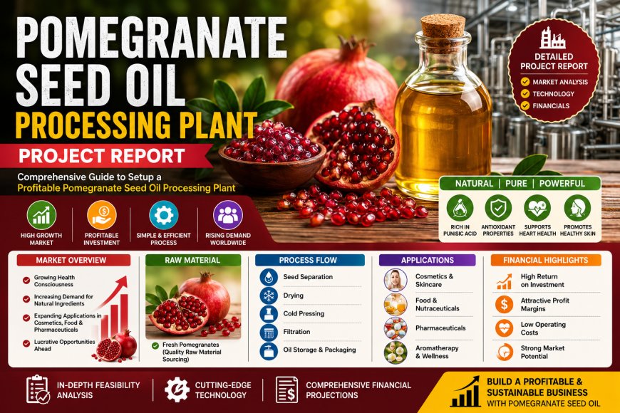 Setting Up a Pomegranate Seed Oil Processing Plant 2026: Equipment, Machinery & Investment Guide