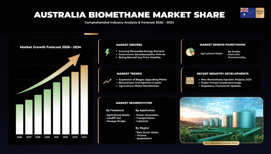 Australia Biomethane Market Size, Share, Report 2026-2034