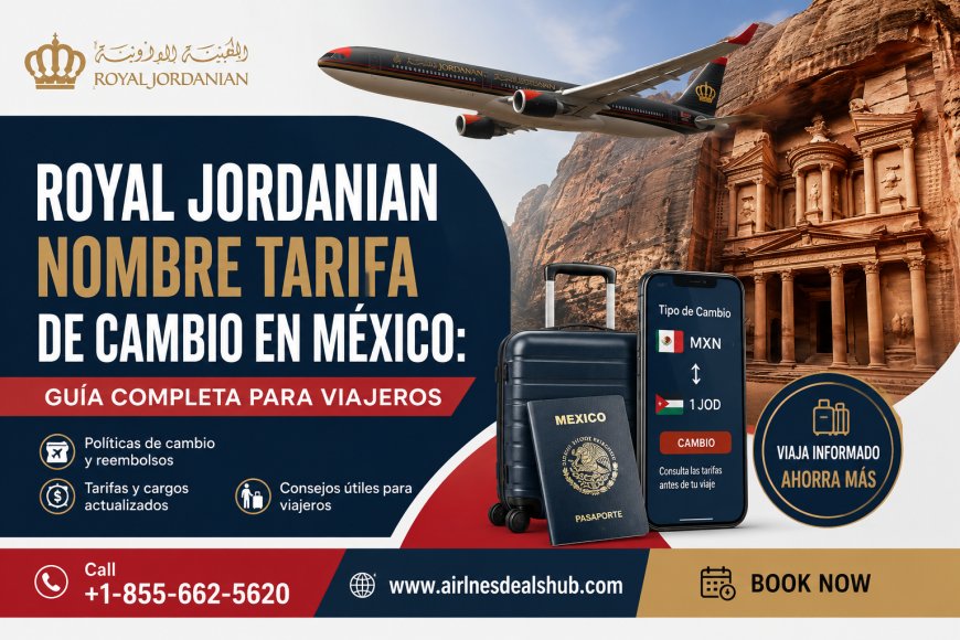 Guía Completa sobre la Tarifa de Cambio de Nombre de Royal Jordanian en México para Viajeros