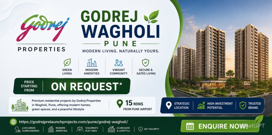 Godrej Wagholi Pune Modern Living with Comfort and Convenience