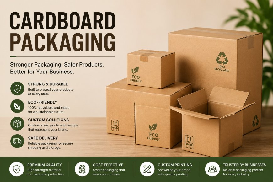 Durable Cardboard Boxes for Shipping and Storage