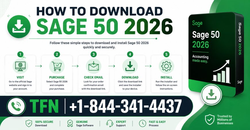 How to Complete sage 50 accounting software download and Installation Successfully?