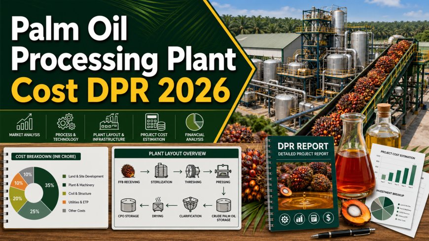 Setting Up a Palm Oil Processing Plant Cost 2026: Equipment, Machinery & Investment Guide