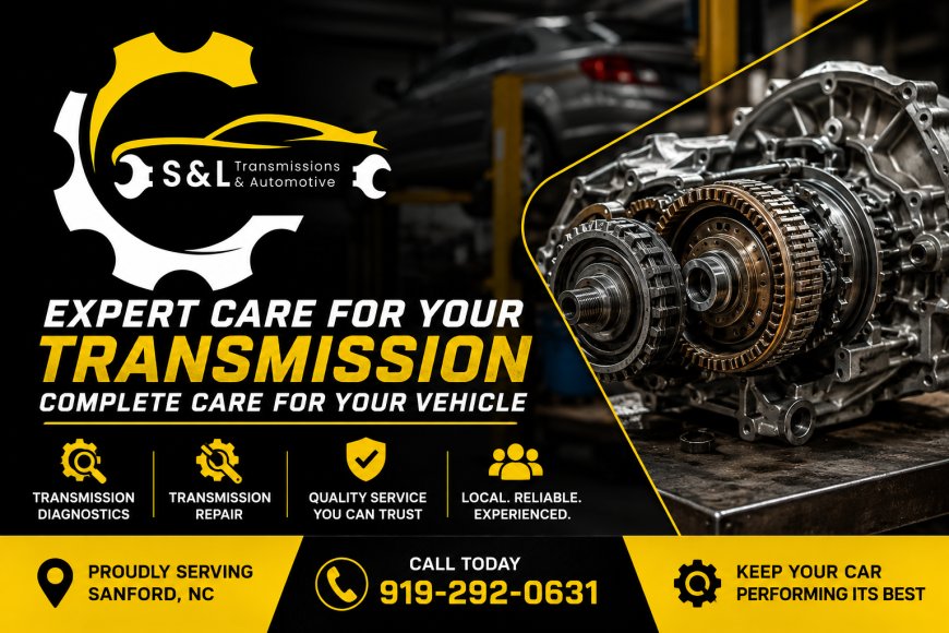 Looking for a Reliable Transmission Shop Near Me? Trust S&L Transmissions and Automotive in Sanford, NC