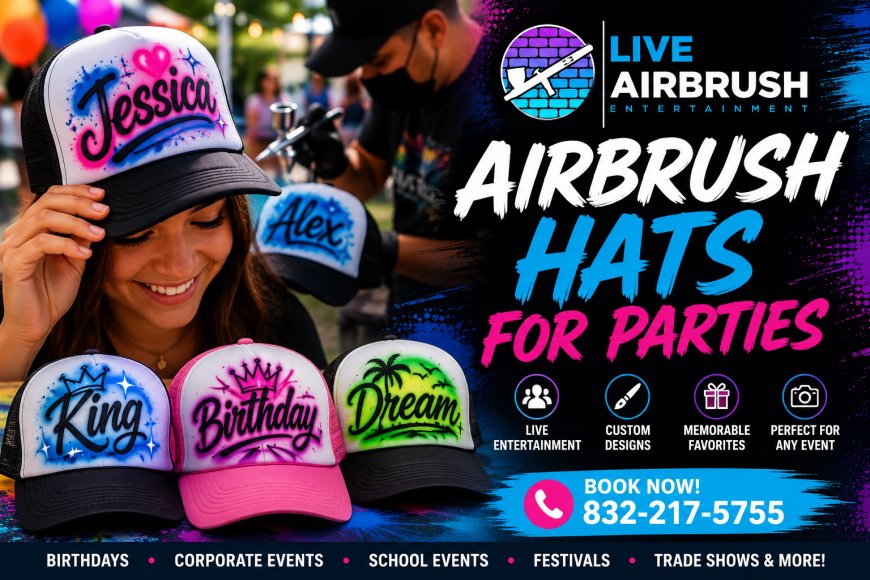 Airbrush Hats for Parties: The Ultimate Custom Party Experience