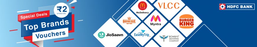 HDFC SmartBuy Instant Vouchers: Earn Reward Points, Cashback & Save More on Every Purchase