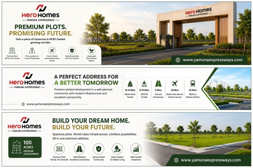 Hero Homes Yamuna Expressway: Exploring the Investment Potential of Greater Noida's Growth Corridor