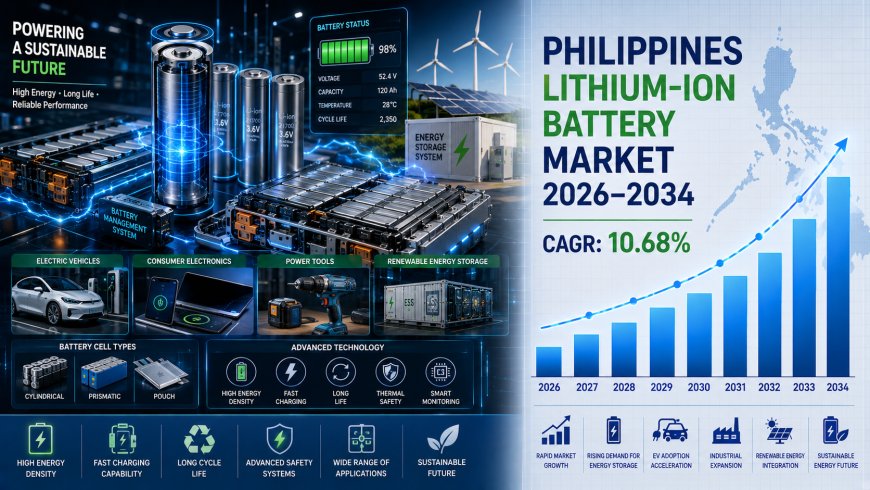 Philippines Lithium-ion Battery Market Analysis Report 2026-2034