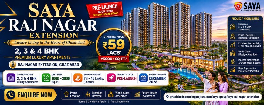 Looking for a Home at Saya Raj Nagar Extension Apartments?