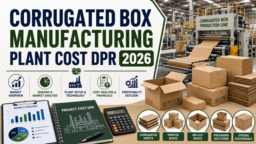 Strategic Insights into Corrugated Box Manufacturing 2026 : Plant Cost, Setup and Business Plan Consultant
