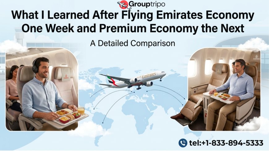 What I Learned After Flying Emirates Economy One Week and Premium Economy the Next