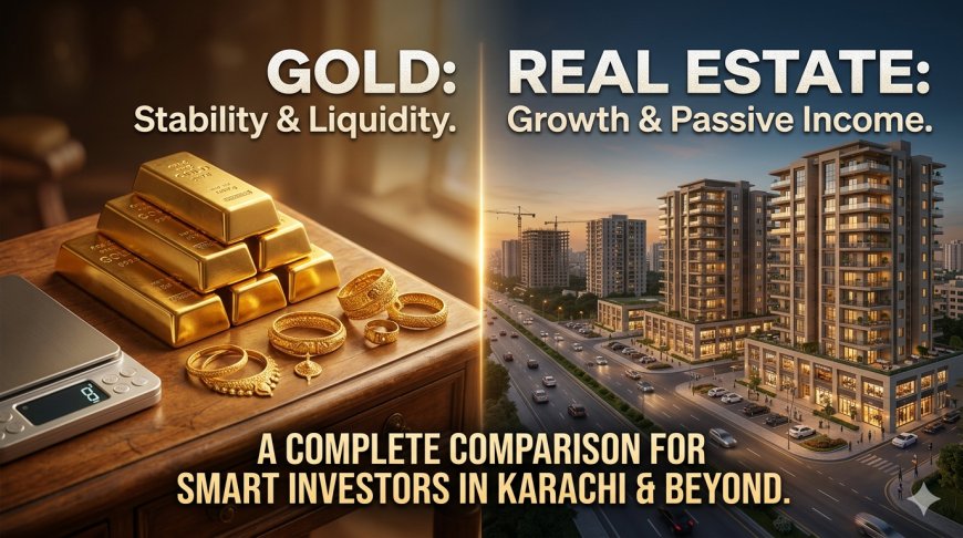 Is Real Estate Better Than Gold Investment in Pakistan?