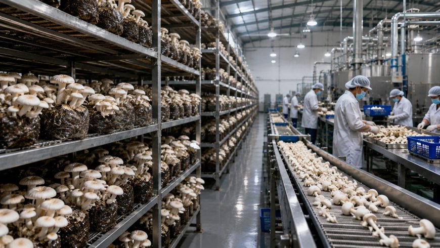 Mushroom Farming and Processing Unit 2026: Complete Business Setup and ROI Analysis