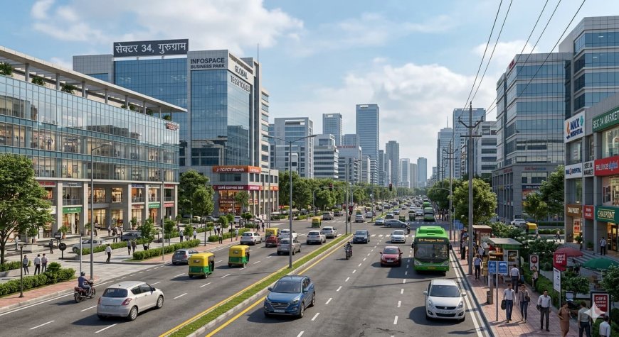 Sector 34 Gurgaon: A Centrally Connected Area with Everyday Urban Convenience