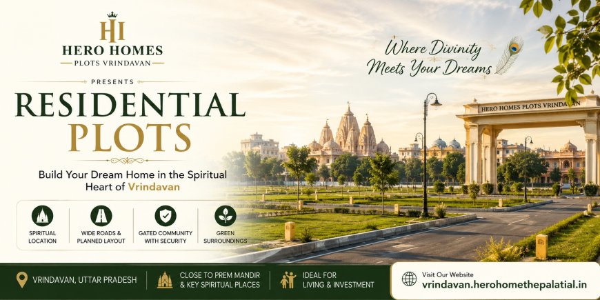 Hero Homes Plots Vrindavan - A Higher Quality Of Living