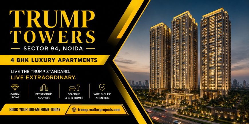 Trump Tower Sector 94 Noida – Live Above the Ordinary, Experience Global Luxury Every Day