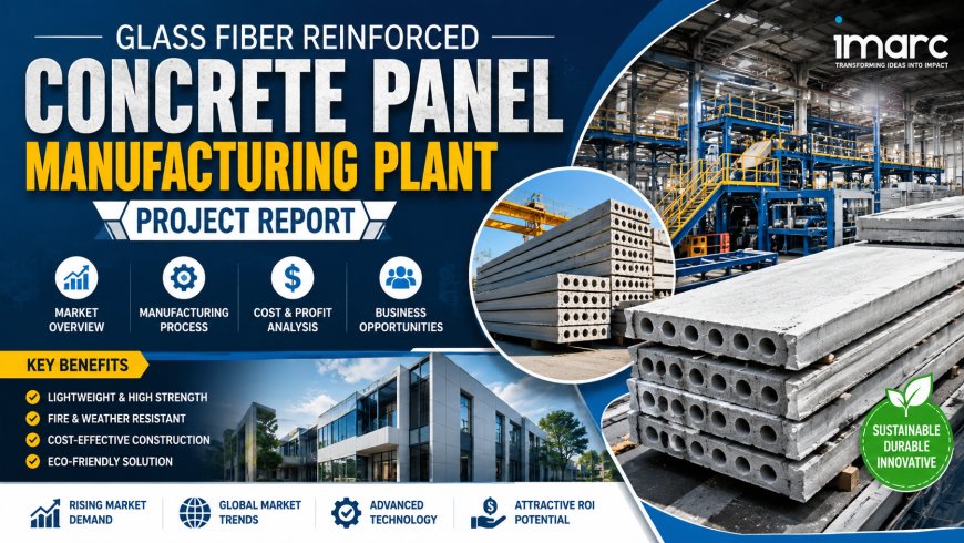 Glass-Fiber Reinforced Concrete (GFRC) Panel Manufacturing Plant Report 2026: Setup Cost & Profitability
