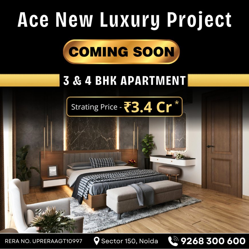 ACE Sector 150 Noida Coming Soon 9268 300 600 Luxury Living in the Heart of Green Noida