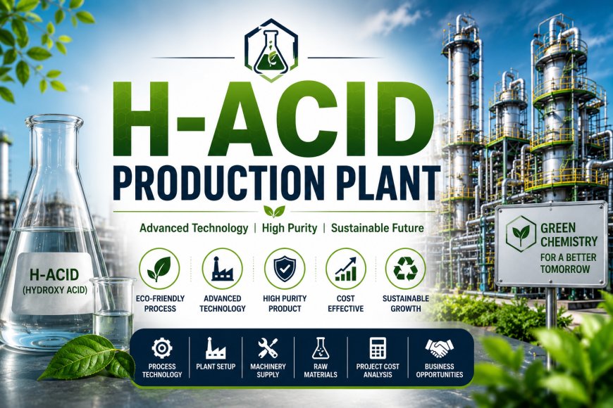 H-Acid Production Plant Cost: Project Report, Machinery Requirements & Market Opportunities