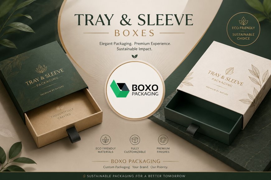 Tray and Sleeve Packaging: A Premium Choice for Product Presentation and Protection