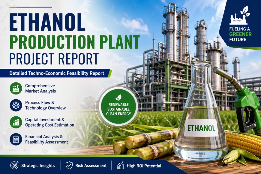 Ethanol Production Setup Report 2026: Feasibility Study, Project Cost & ROI Breakdown