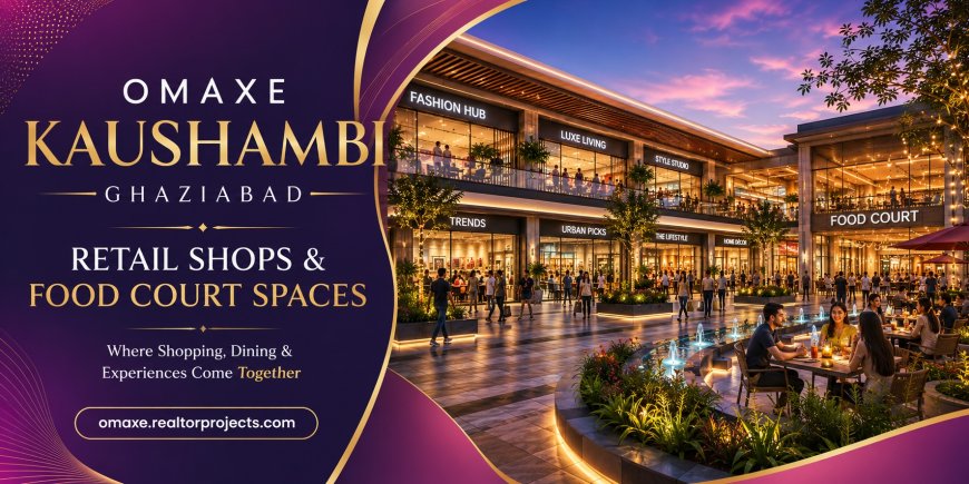 Explore Premium Business Spaces at Omaxe Kaushambi Ghaziabad