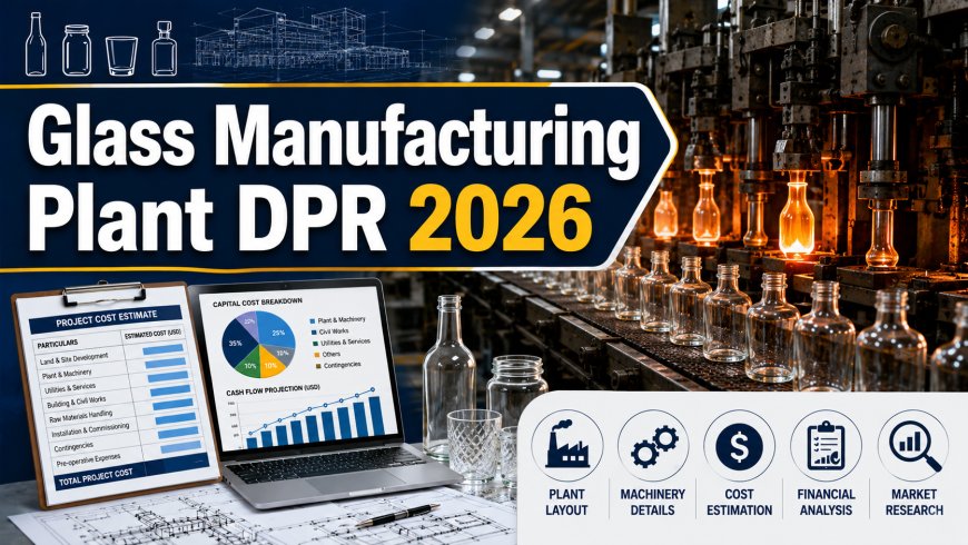Glass Manufacturing Project DPR 2026: Investment Analysis, Financial Projections and Capacity Planning