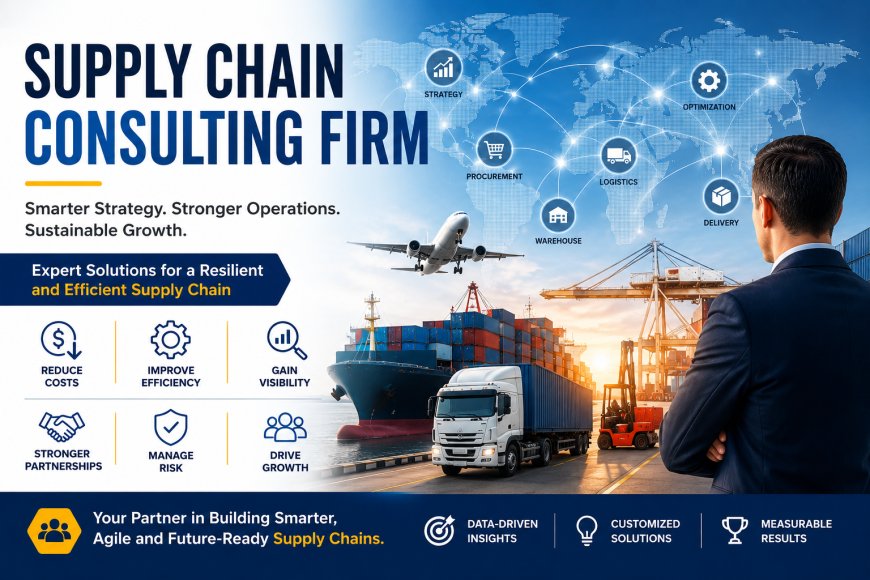 How a Supply Chain Consulting Firm Helps Businesses Reduce Costs and Improve Performance