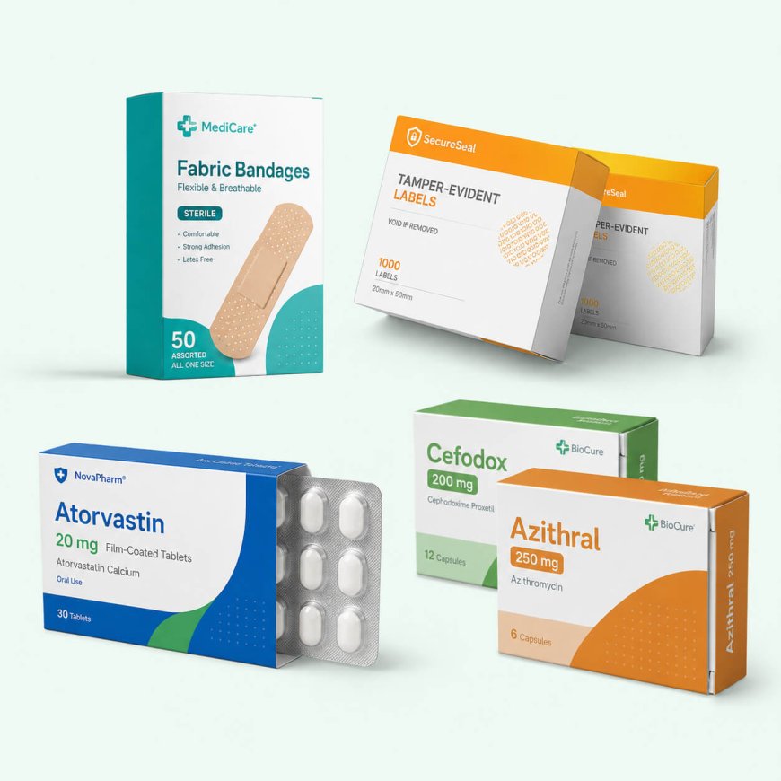 Why Paperboard Healthcare Boxes Are Widely Used in the Medical Industry?