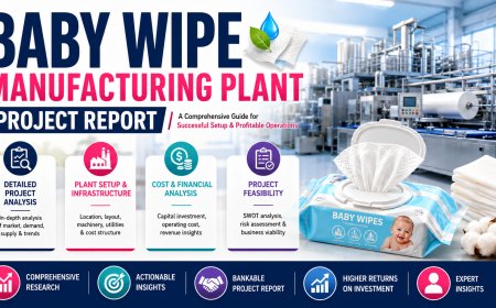 Baby Wipe Manufacturing Cost Report 2026: Plant Layout, Machinery and Raw Materials