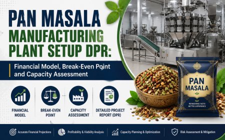 Pan Masala Manufacturing Plant Setup DPR: Financial Model, Break-Even Point and Capacity Assessment