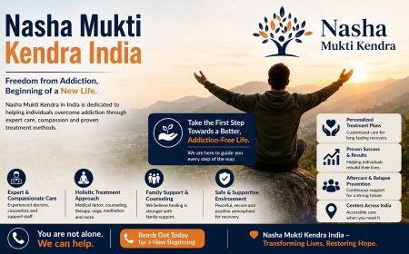 Why Nasha Mukti Kendra in India Play a Vital Role in Addiction Recovery