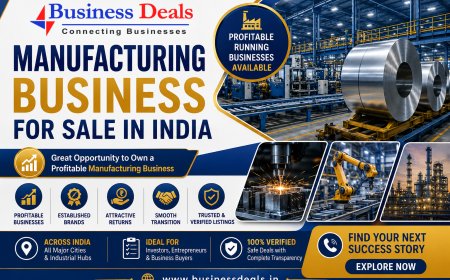 Manufacturing Business for Sale in India: Complete Buyer's Guide for 2026